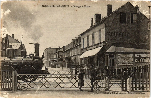 CPA MOURMELON-le-PETIT - level crossing (364670)