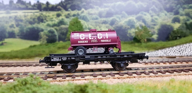 Wagon UFR Mono Porteur SNCF - REE HO Wagon UFR Mono Porteur SNCF - REE HO
