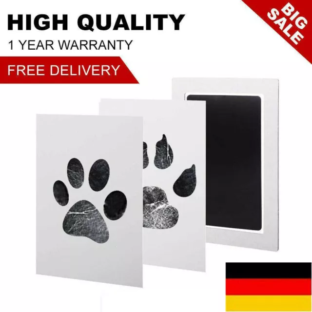 Baby Inkless Footprint Kit Handprint Pet Paw Print Stempelkissen Pfotenabdruck