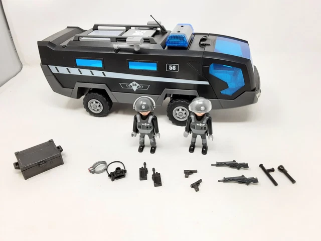 PLAYMOBIL 5564 CIUDAD Acción Policía Unidad Táctica Comando