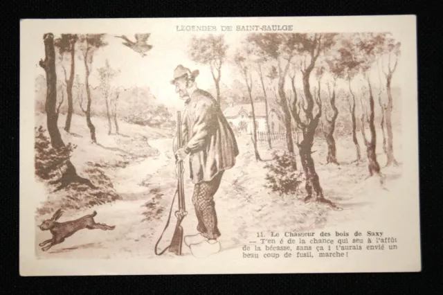 Legendes De Saint Saulge Le Chasseur Des Bois De Saxy