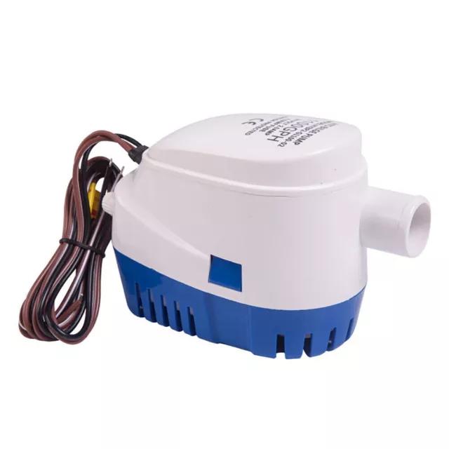 12V 750GPH Boat Marine Automatic Submersible Auto Bilge Water Pump Float Switch