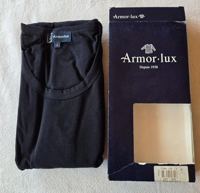 Slip Ouvert Bleu Armor-Lux Taille M (4) - 100% Coton - Neuf Avec étiquettes