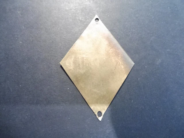 RARE PLAQUE DE VELO MOTO ANCIENNE ORIGAN