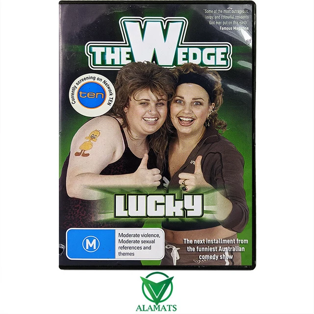 THE WEDGE LUCKY DVD Australian comedy rebel Wilson $29.71
