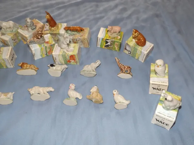 Wade Whimsies Animals Figures Whimsie Land 1984-1988 Some Boxed Multi Listing 2