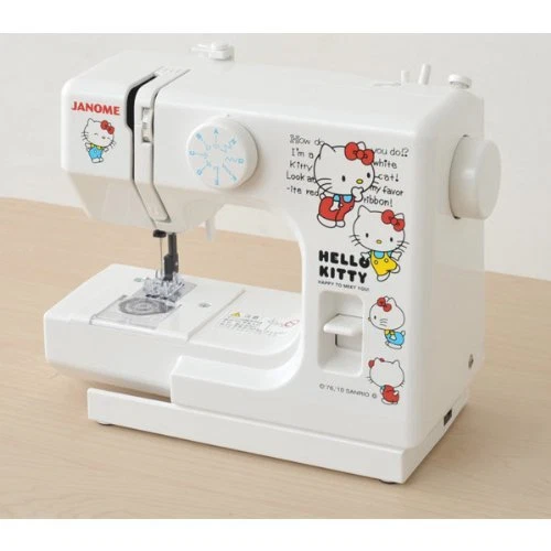 JANOME YB-10 Sanrio Hello Kitty Electric Sewing Machine Compact Japan