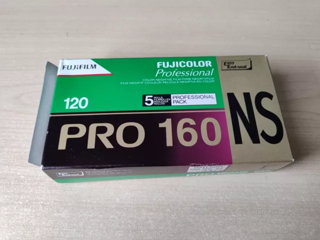 Fujifilm Pro 160NS 120 Colour Medium Format Film expired 2017