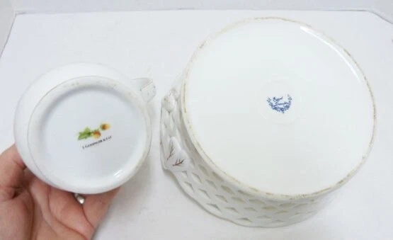 Royal Danube, Godinger 2 Pc Porcelain
