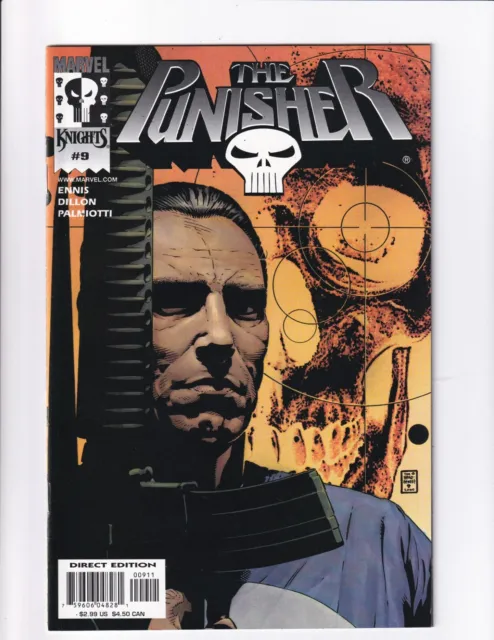Punisher #9 NM Marvel Knights 2000 Garth Ennis & Steve Dillon Bag/Boarded