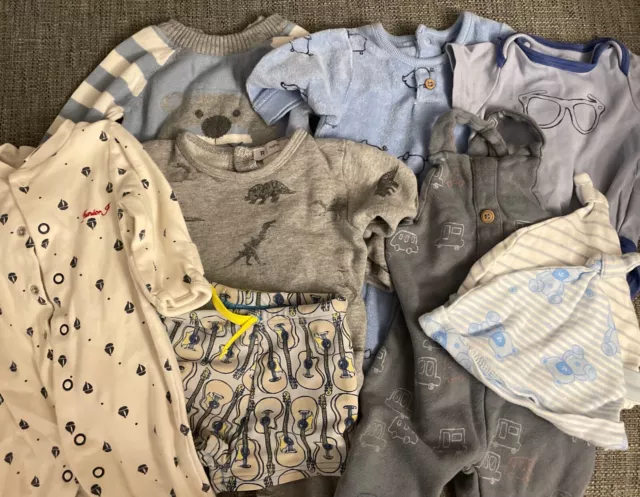 BABY BOY BUNDLE Age 0 3 Months Zara M S Mamas and Papas La Redoute etc. 4.50 PicClick UK
