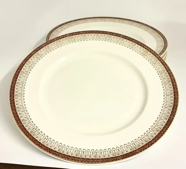 Royal Grafton Majestic Red Dinner Plates 27Cm Set Of 6 Sh24