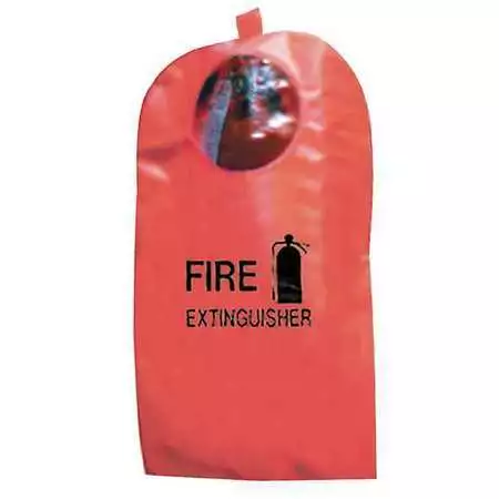 Steiner Xt8wg Fire Extinguisher Covers, Hook And Loop, Red