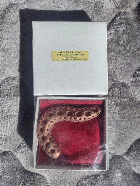 Vintage 1999 Yayoi Kusama My Nerves For Committing Suicide Sculpture Object
