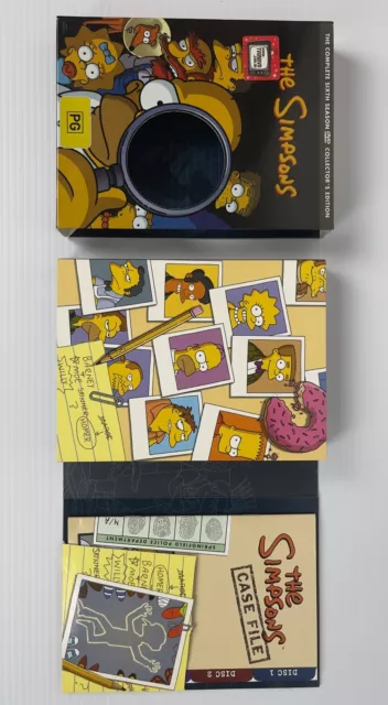 The Simpsons The Complete Sixth Season 6 Collector's Edition Box Set DVD 3