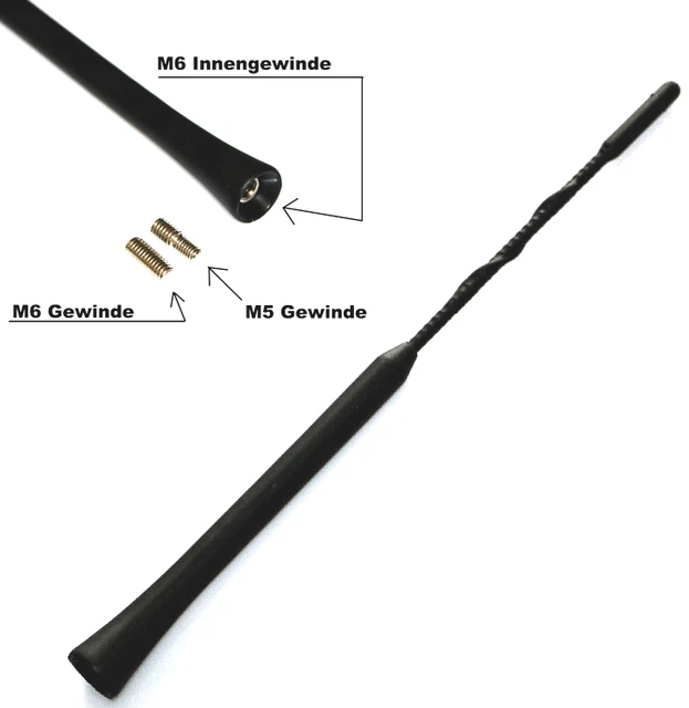 Antenne De Toit Pour Citroën C1 C2 C3 C4 C5 – Avec Pied Et Joint, Neuf
