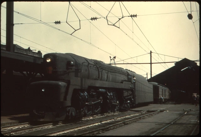 PRR Pennsylvania steam duplicate slide