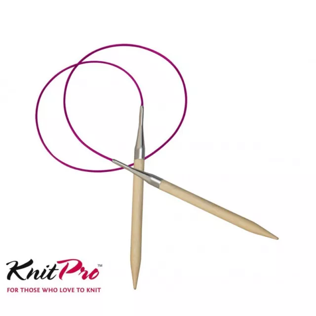 KnitPro Birch Basix 60cm Fixed Circular Knitting Needles