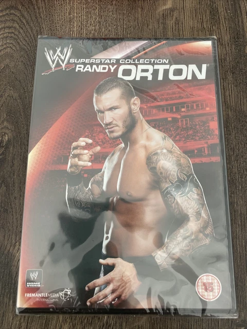 dvd wwe wwf wrestling superstar collection randy orton new sealed