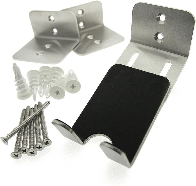 Stainless Steel Adjustable Bike Pedal Wall Mount Universal Hook Hanger Bracket