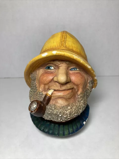 Vintage Legend Seaman ‘Old Salt’ Chalkware Character Head Made in England