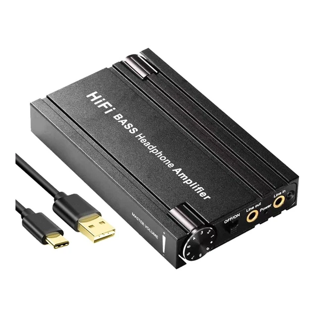 Amplificateur DAC Casque LOXJIE D60 – Bluetooth 5.1, Sorties 6.35 Mm / 4.4 Mm, Support LDAC, AptX-HD
