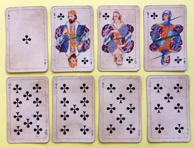 c. 1940 - JEU DE CARTES A JOUER ANCIEN "LUXUS SKATKARTE " - BREPOLS TURNHOUT