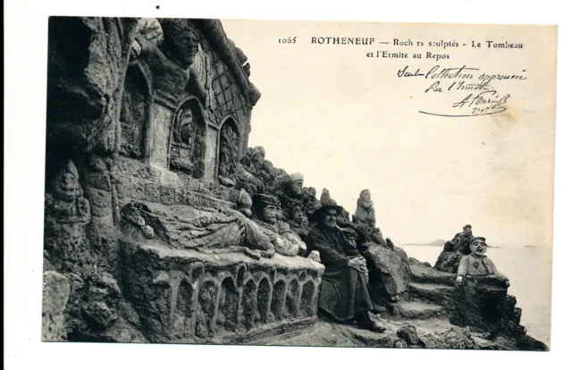 C14317 - Une Carte Postale Ancienne - ROTHENEUF - Le Tombeau