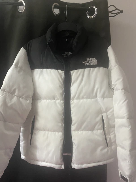 The North Face Nuptse 1996 Jacket Black & White- Size L