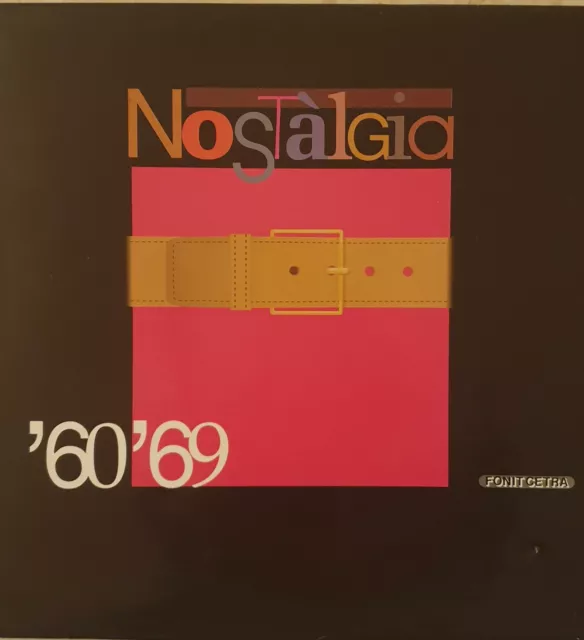 Cofanetto 10 Lp vinili "Nostalgia Anni '60/'69" Fonit Cetra pubblicazione 1989