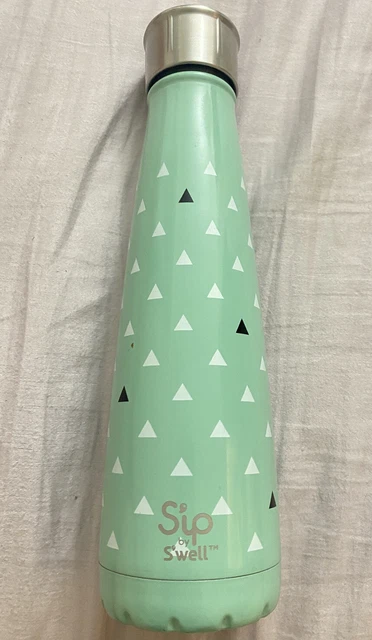 Sip by Swell Double Wall Insulated Water Bottle~ Jelly Bean Green~ 15oz~ used