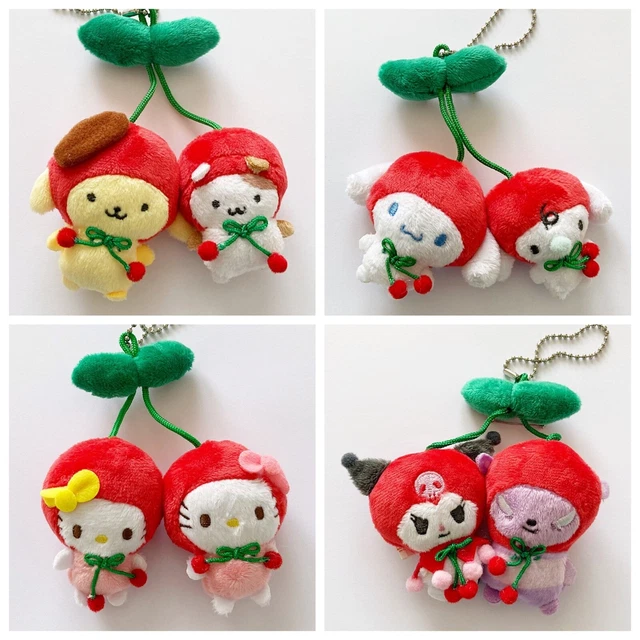 CINNAMOROLL KUROMI HELLO Kitty Pompompurin and friends 'cherries' cute