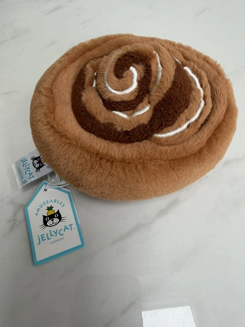 JELLYCAT AMUSEABLES CINNAMON Bun Plush - 8CM BNWT £19.36 - PicClick UK