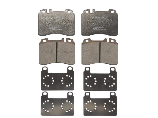 Plaquettes de frein vélo fibre de carbone 2 pièces pour