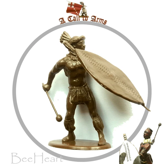 ANGLO ZULU WAR ZULU Plastic 132 (54mm) Figure Call to Arms (ISA07