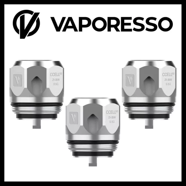 Vaporesso GT CCELL Coil Verdampferkopf 0,5 Ohm (3 Stück pro Packung)