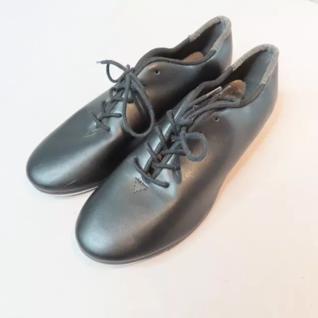 SO DANCA Tap Shoes Womens M 6.5 L Black Oxford Lace Up Low Heel