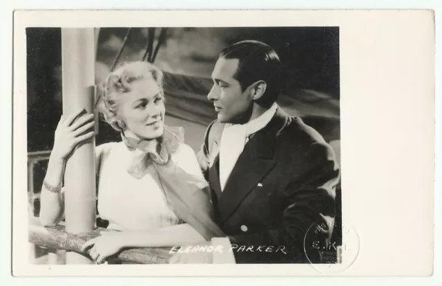 ELEANOR PARKER, VINTAGE Postcard, American Film Actress, 1930s $6.99 ...