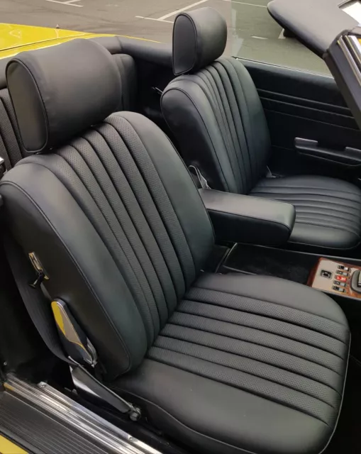 Sitzbezüge passend für Mercedes Benz Citan (Schwarz-Braun) Komplett