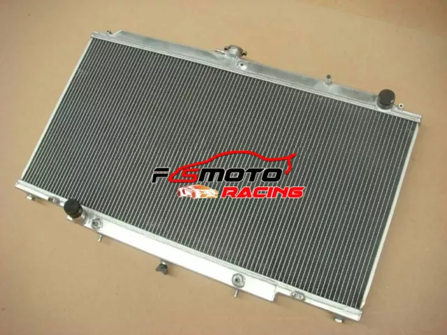 3 Row radiateur en aluminium Nissan GU PATROL Y61 TD 4.2L Automatic AT MT