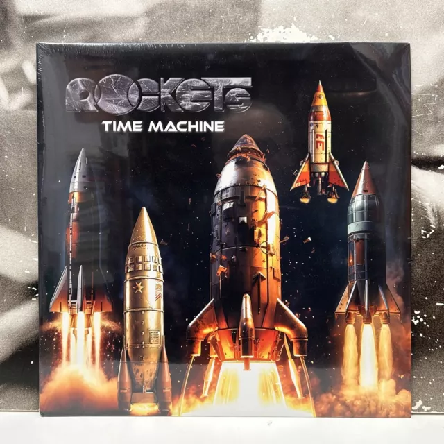 Rockets – Time Machine Lp Limited Edition Numbered New Sealed 2023 Italy