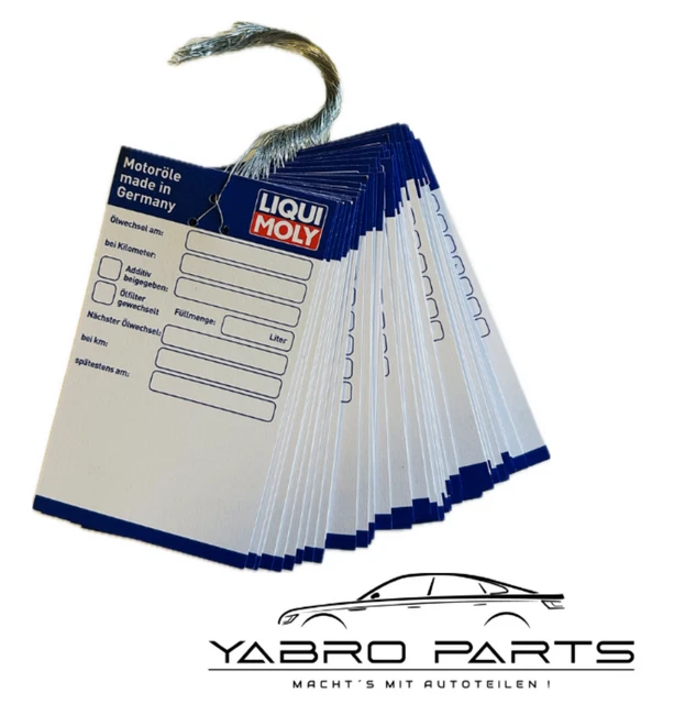100x Castrol Ölzettel – Beschreibbare Anhänger  Produktbild-Vorschau 9