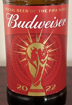 Verre Collector Coupe Du Monde 2022 Qatar - Budweiser, 500 Ml, équipe De France, Introuvable
