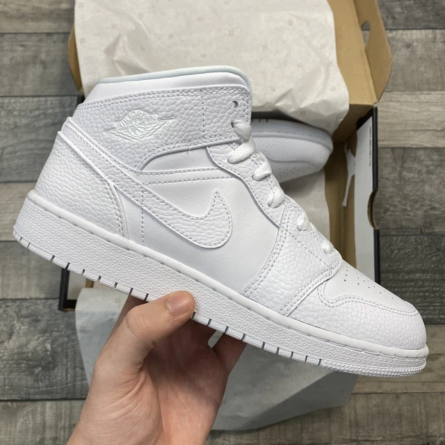triple white jordan 1 gs