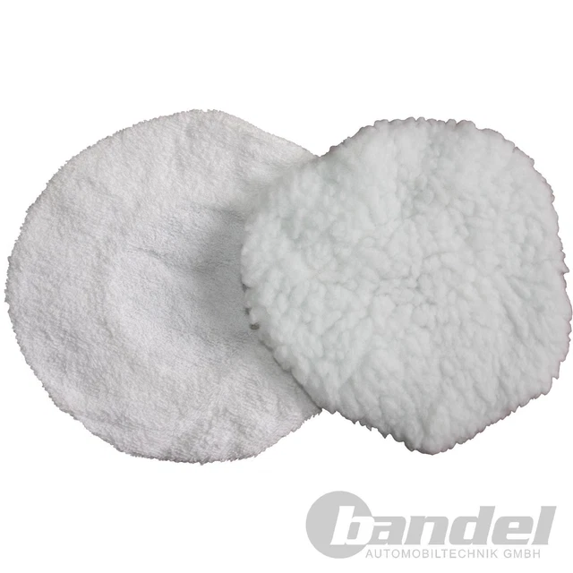 SET CAPPE DI RICAMBIO 2 PEZZI LUCIDATRICI CAPPE LUCIDANTE 180mm