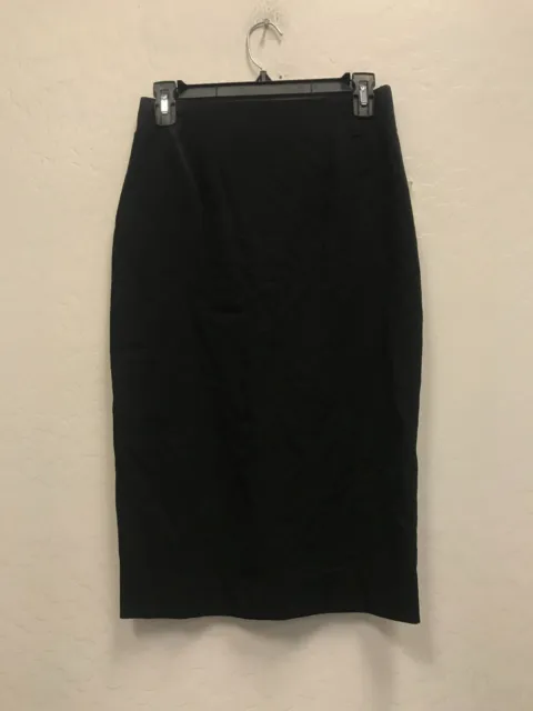 AMANDA & CHELSEA Women's Black pencil skirt SIZE 0