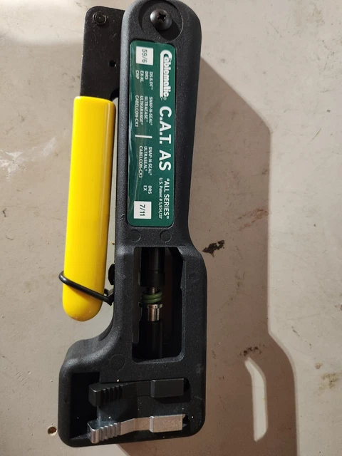 Ripley Cablematic Fixed Compression Tool RG6/59 and 7/11 CAT-AS-FX ALL SERIES