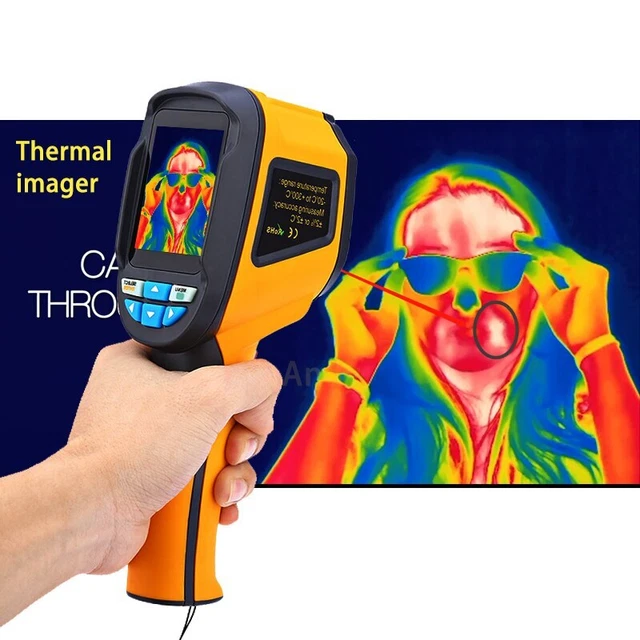 2.4 " LCD Screen Digital Industrial Infrared Thermal Imager Temperature Sensor