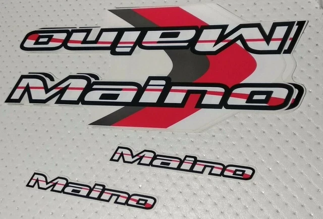 ADESIVI ORIGINALI D’EPOCA Con plotter per MTB da Corsa Passeggio e BMX