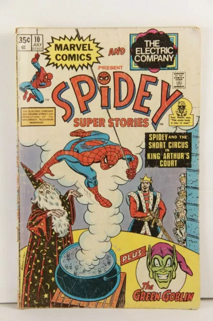 Marvel Comics Spidey Super Stories Spiderman Vol. 1 Issue No. 10 1975 {A04}